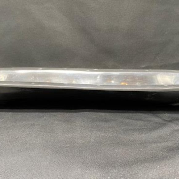 Decorative Distressed Aluminum Cracker/Olive Tray - Picture 3 of 6